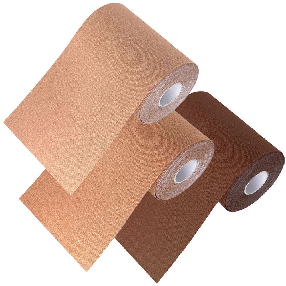 5" Wide Roll of Body T-Tape for Lifting/Compression/Binding: Various Colours
