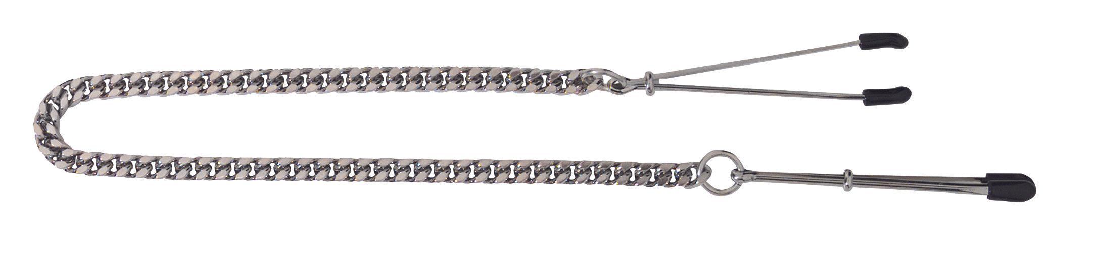 Tweezer Nipple Clamps with Chain: Various Colours - Image 3