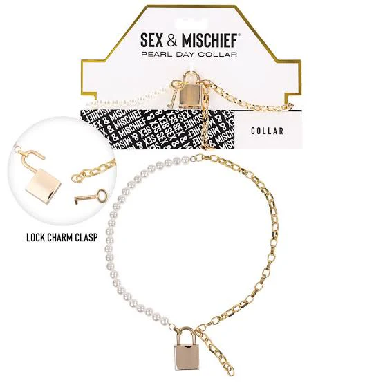 Bondage Pearl Choker - Image 4