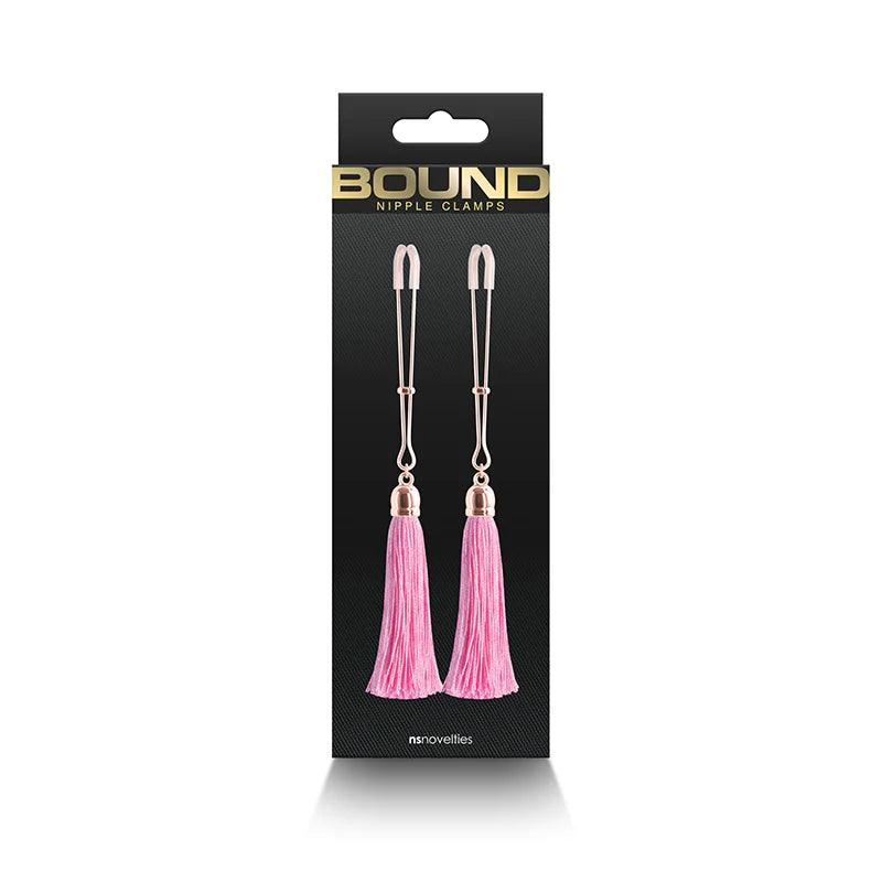 Bound Adjustable Nipple Clamps with Tassle - Image 5