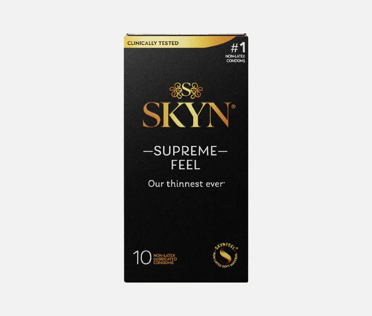Skyn, Non Latex 53mm (Supreme Feel) Condoms - 10 Pack