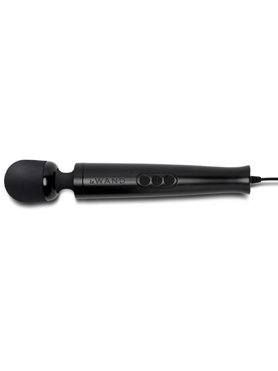 Die Cast Plug In Massager: Black - Image 3