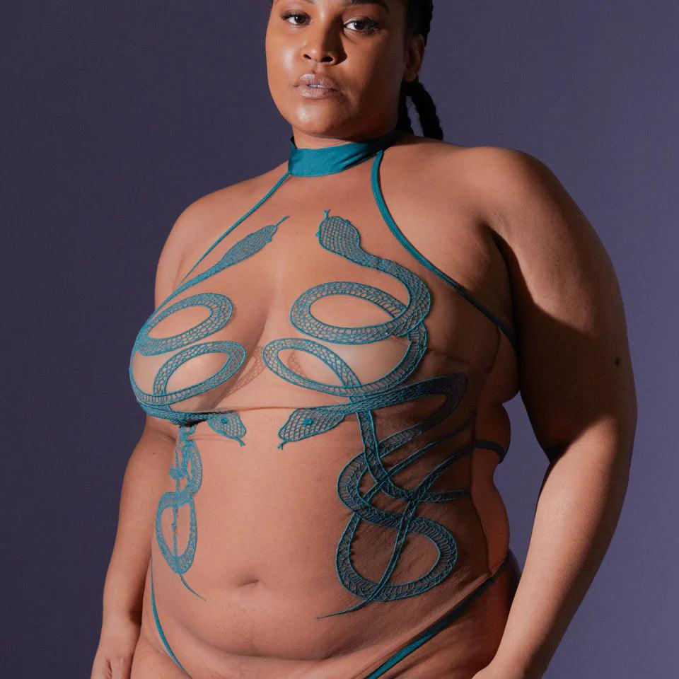 Medusa Bodysuit: Chameleon & Butterscotch - Image 7