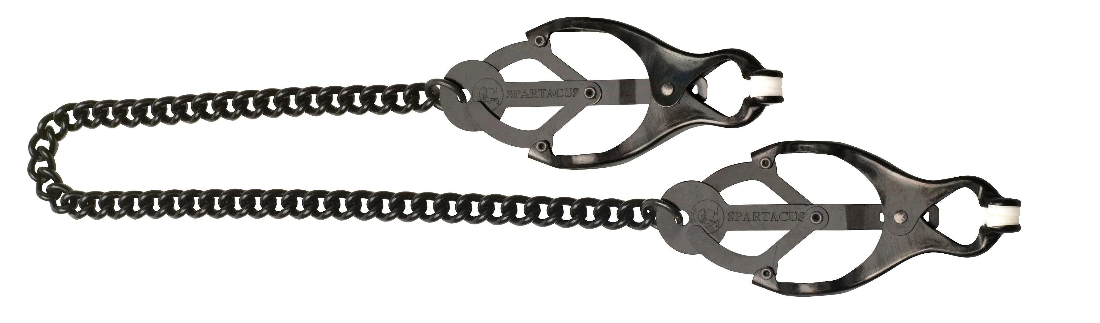 Butterfly Nipple Clamp with Chain: Various Colours - Image 4