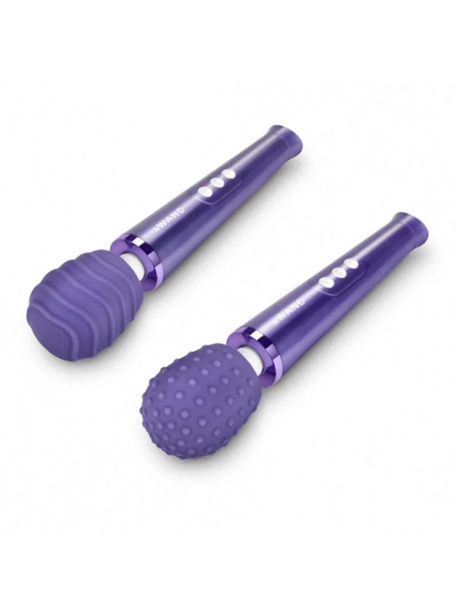 Multi Use Petite Textured Wand Attachments- Le Wand: 2 Pack - Image 3