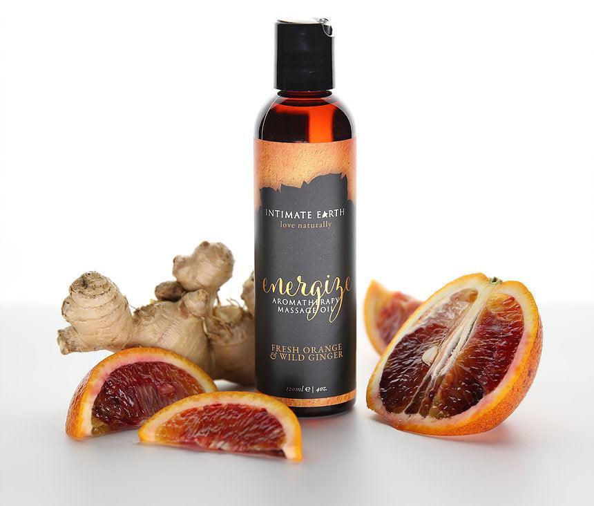 Organic Body Massage Oil (varied scents) - 120ml - Image 5