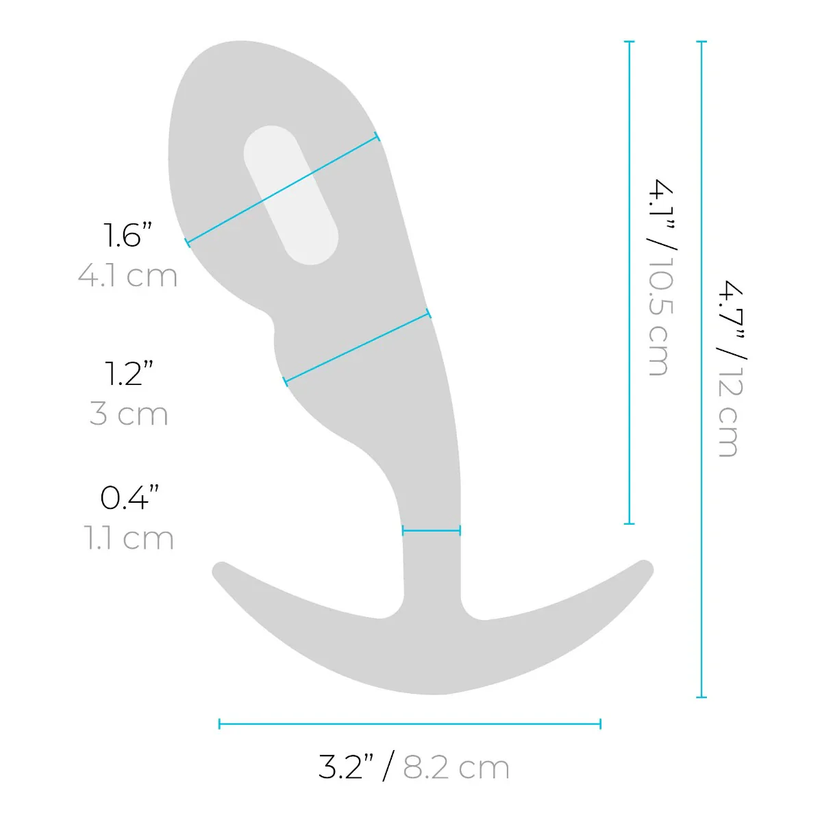 P-Spot Snug Plug: Medium - remote control - Image 7