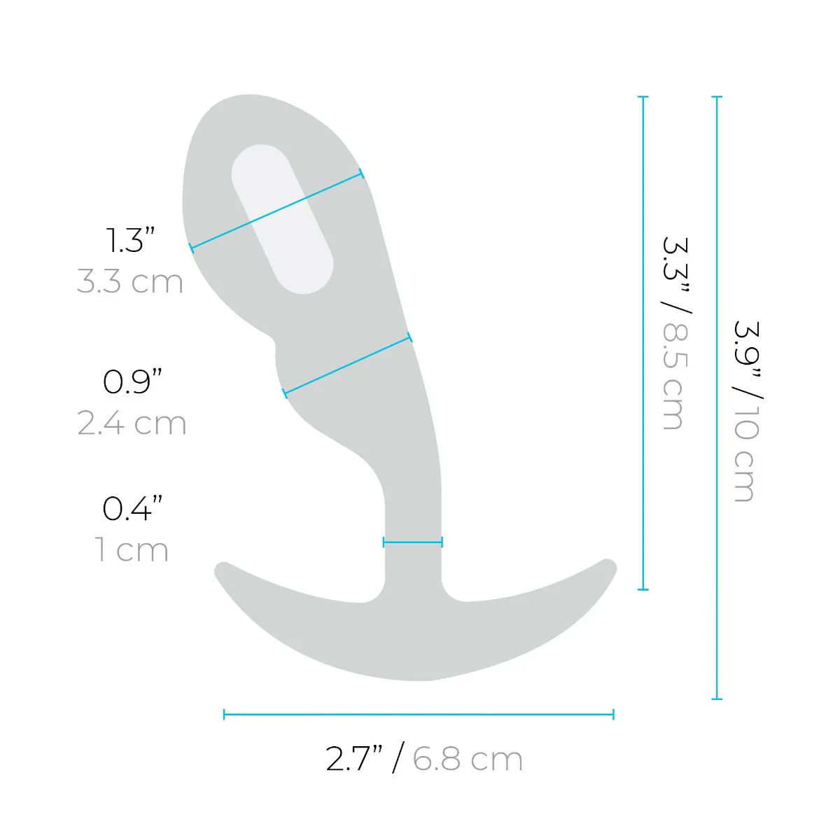 P-Spot Snug Plug: Small - remote control - Image 7