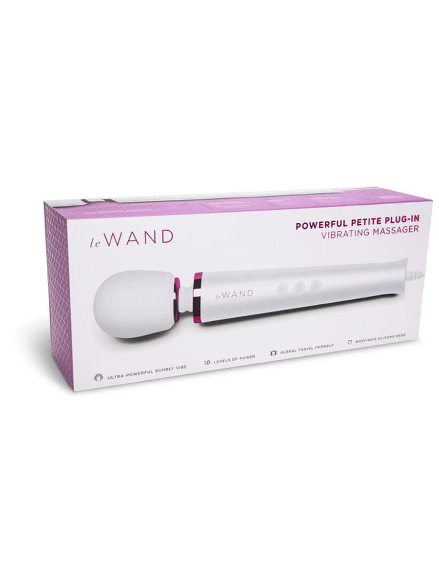 Le Wand Powerful Petite Plug In Massager: Various Colors - Image 9
