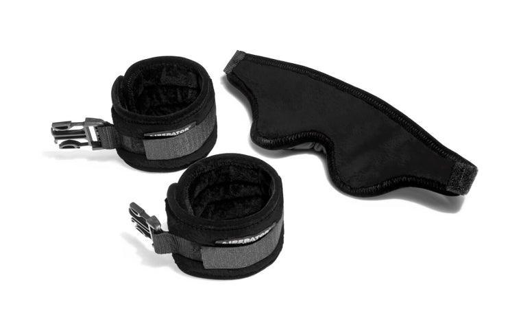 Plush Tease Wrist & Blindfold Kit