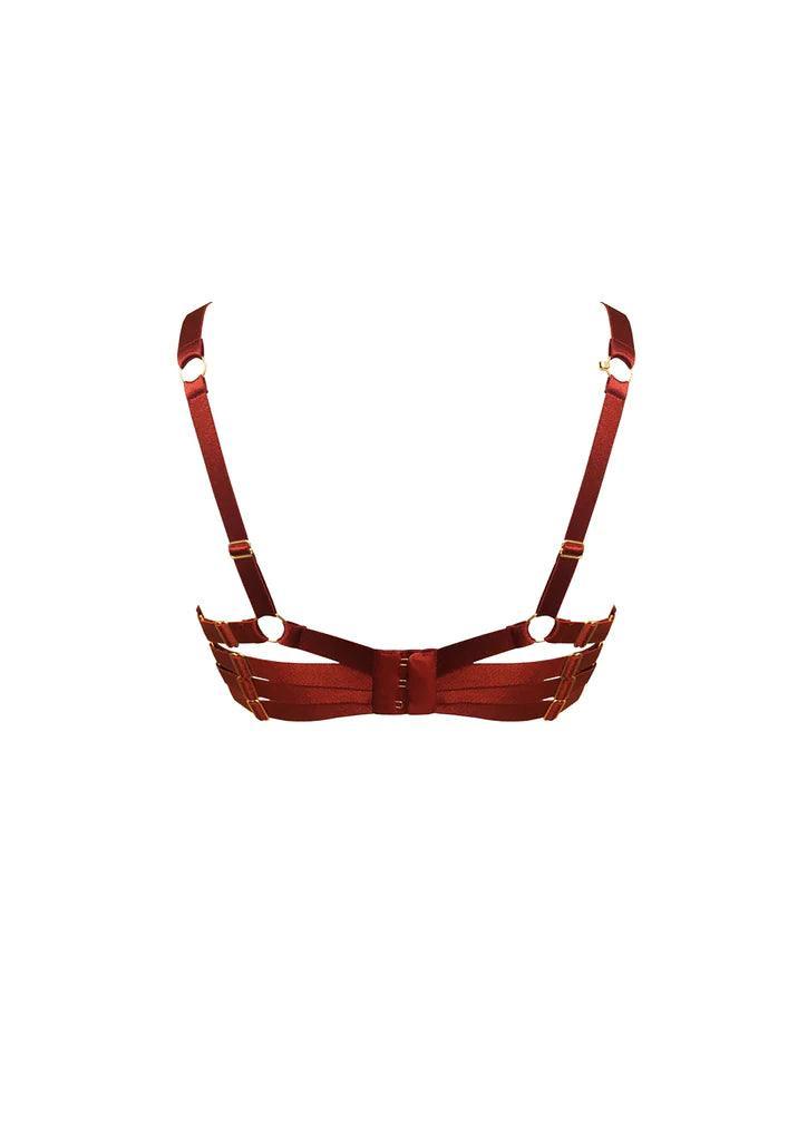 Push Up Bra: Burnt Red - Image 5