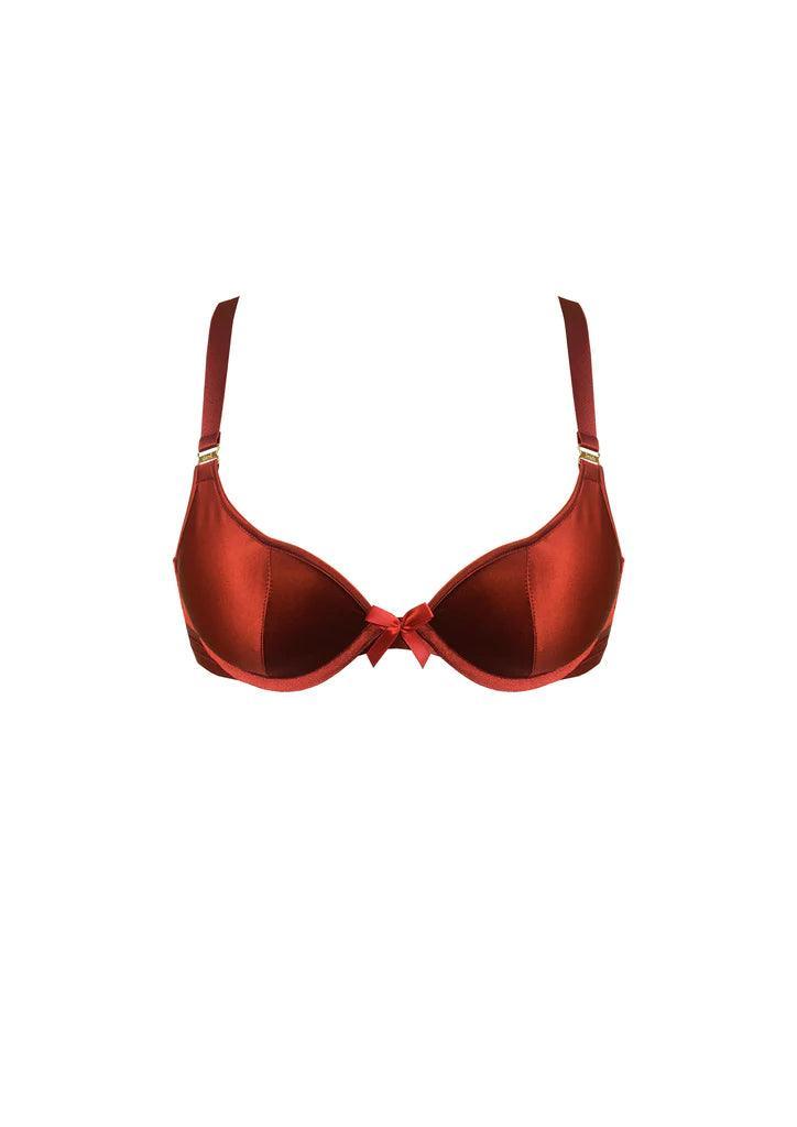 Push Up Bra: Burnt Red - Image 6
