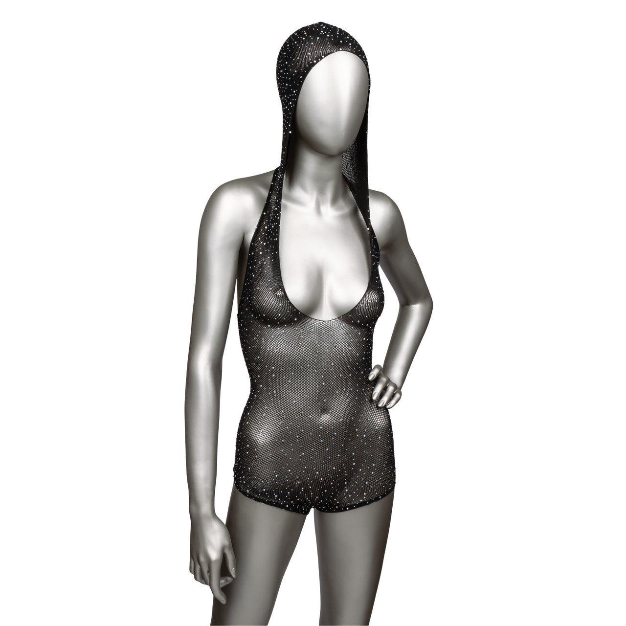 Radiance Hooded Deep V Bodysuit - Image 9