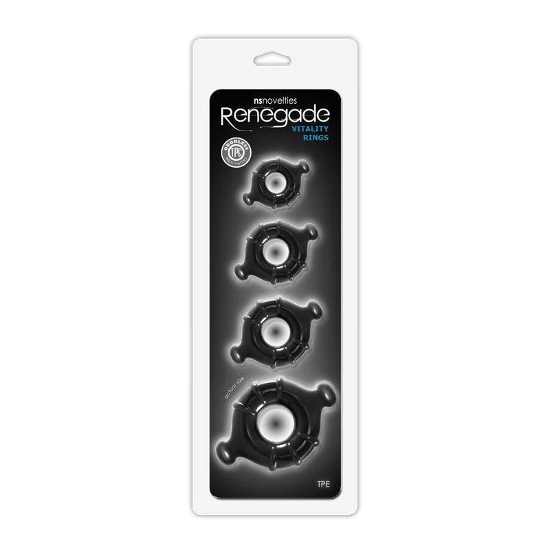 Renegade Cock Rings: Set of Four - Image 3