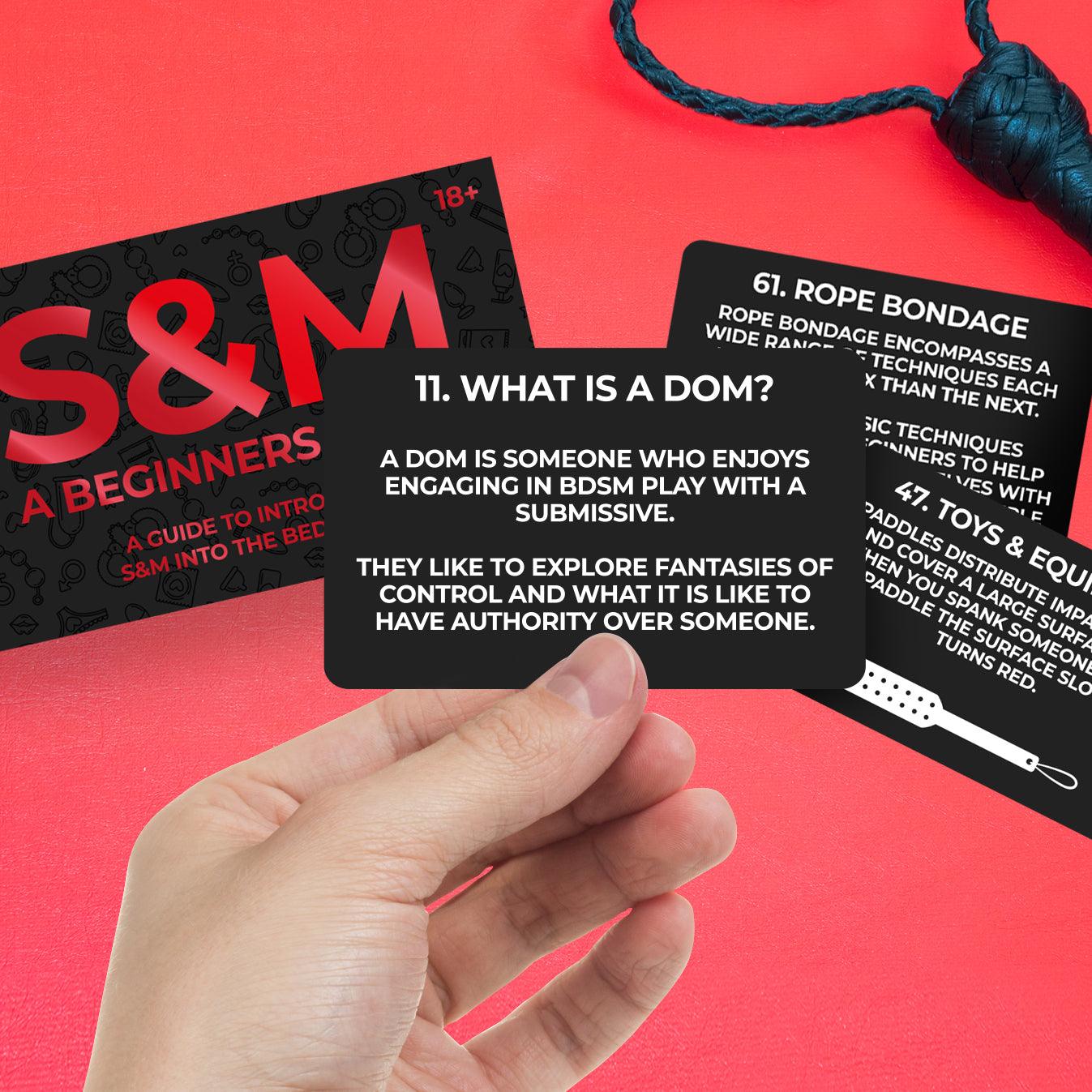 S&M A Beginners Guide Cards - Image 3