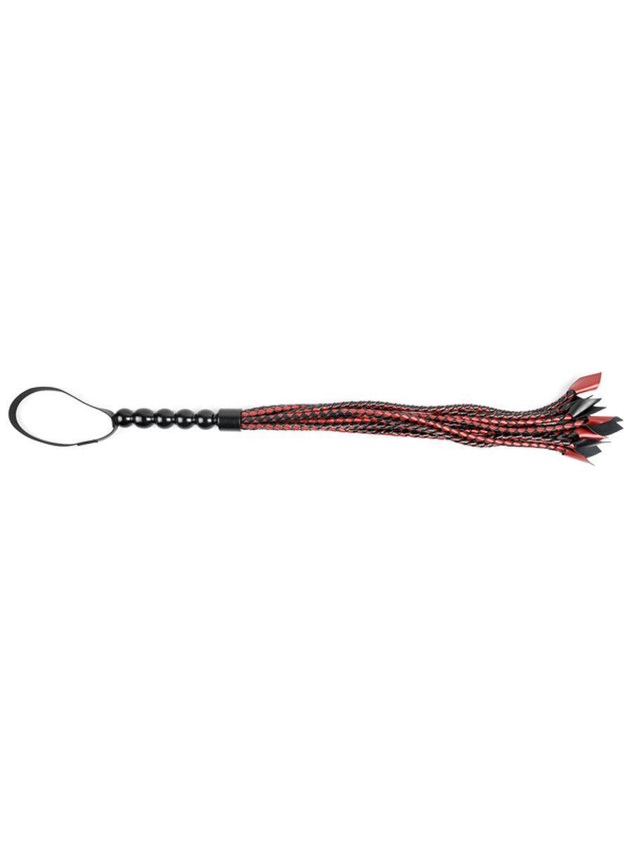 Saffron Braided Flogger: Vegan Leather - Image 3