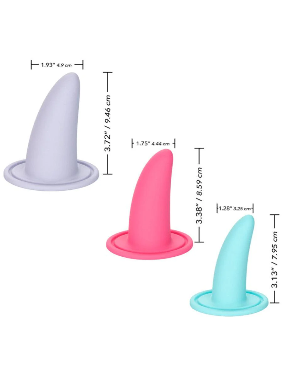 She-Ology 3 Advanced Piece Wearable Vaginal Dilator Set - Image 8