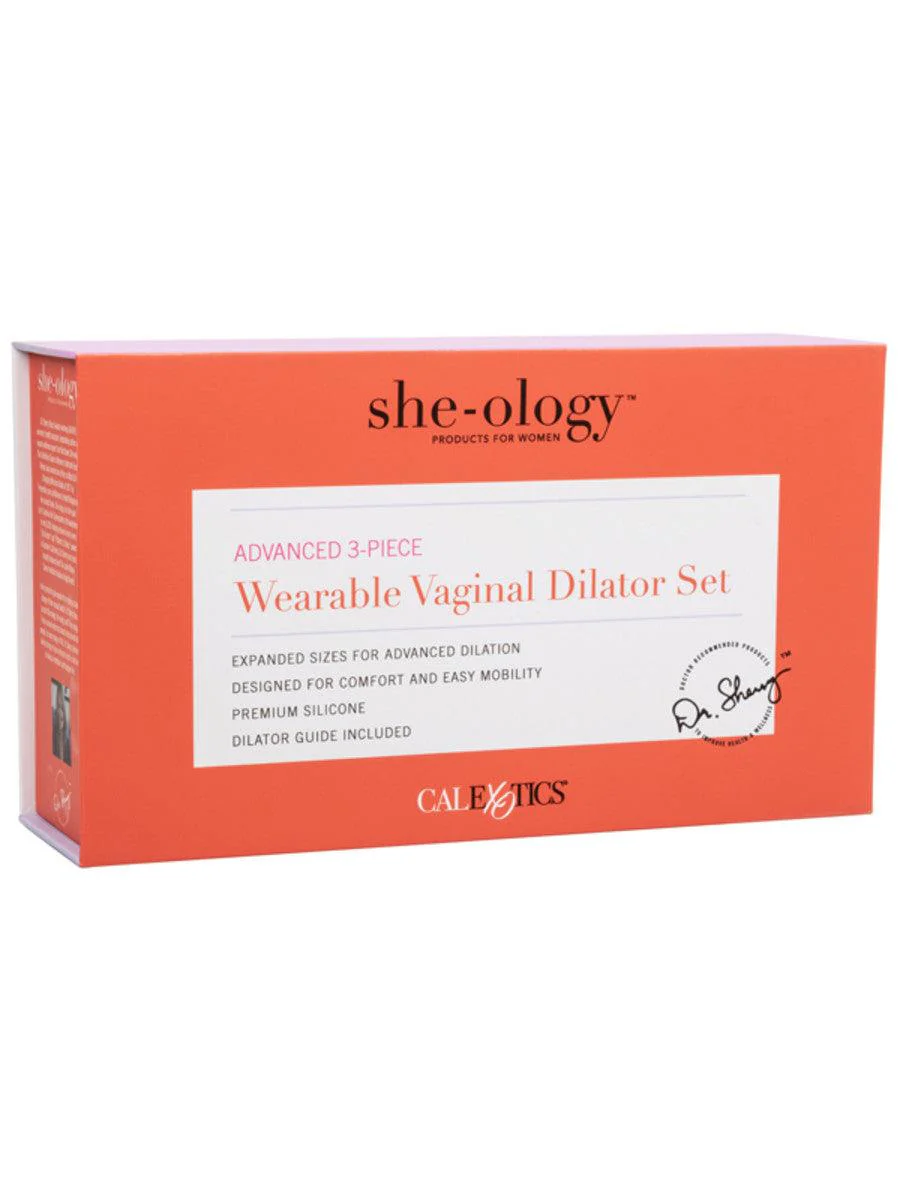 She-Ology 3 Advanced Piece Wearable Vaginal Dilator Set - Image 9