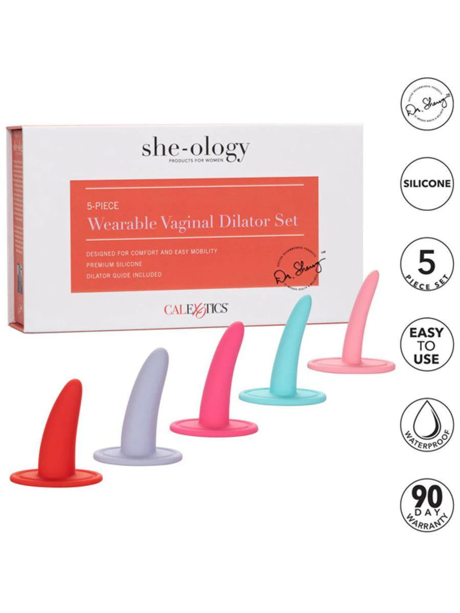She-Ology 5 Piece Wearable Vaginal Dilator Set - Image 6