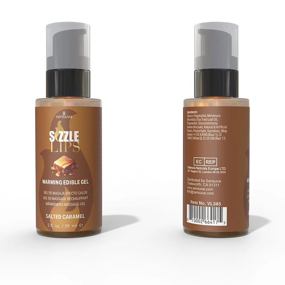 Sizzle Lips: Warming Edible Gel (various flavours): 59ml - Image 4