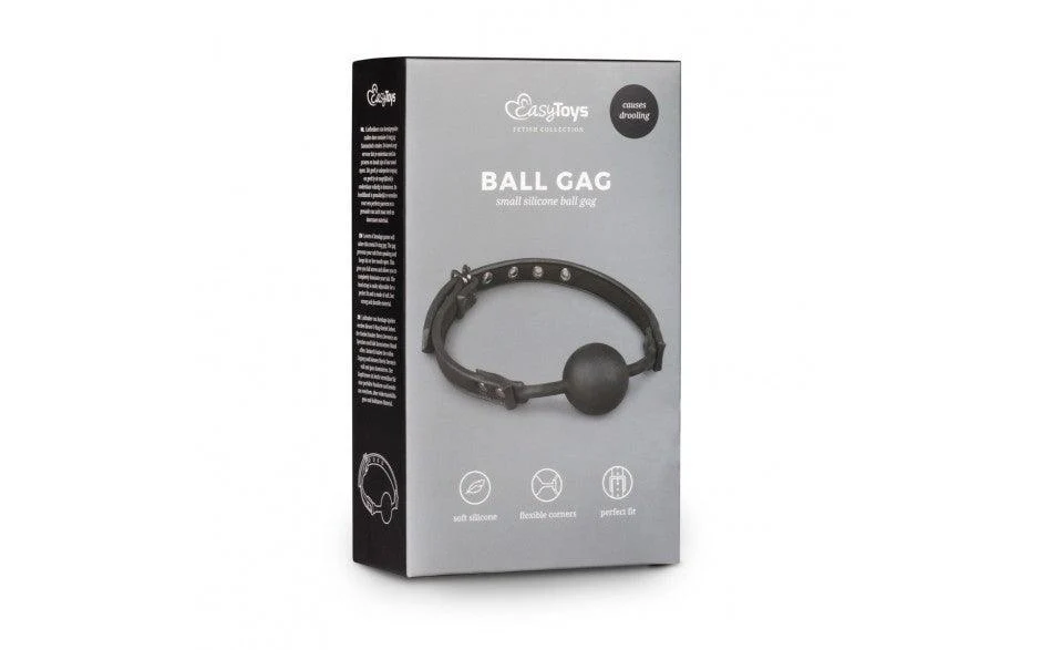 Vegan Ball Gag with Silicone Ball: Easy Toys - Image 4