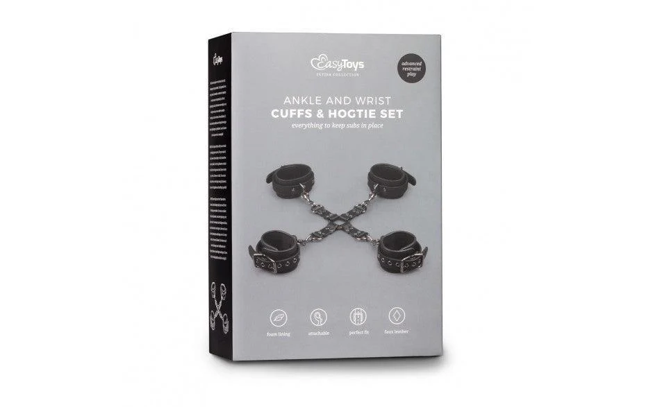 Vegan Hogtie with Wrist & Ankle Cuffs - Image 7