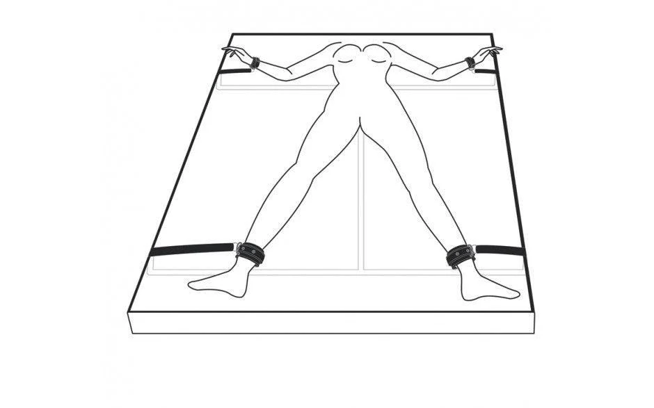 Vegan Under The Mattress Restraint Set - Image 2