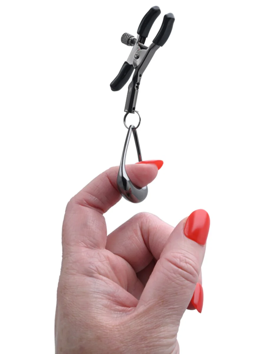 Velvet Noir Tuggable Nipple Clamps - Image 5