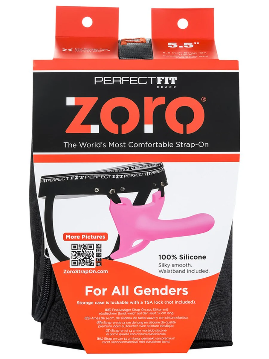 Zoro 5.5 Inch Strap On: With Case - Image 4